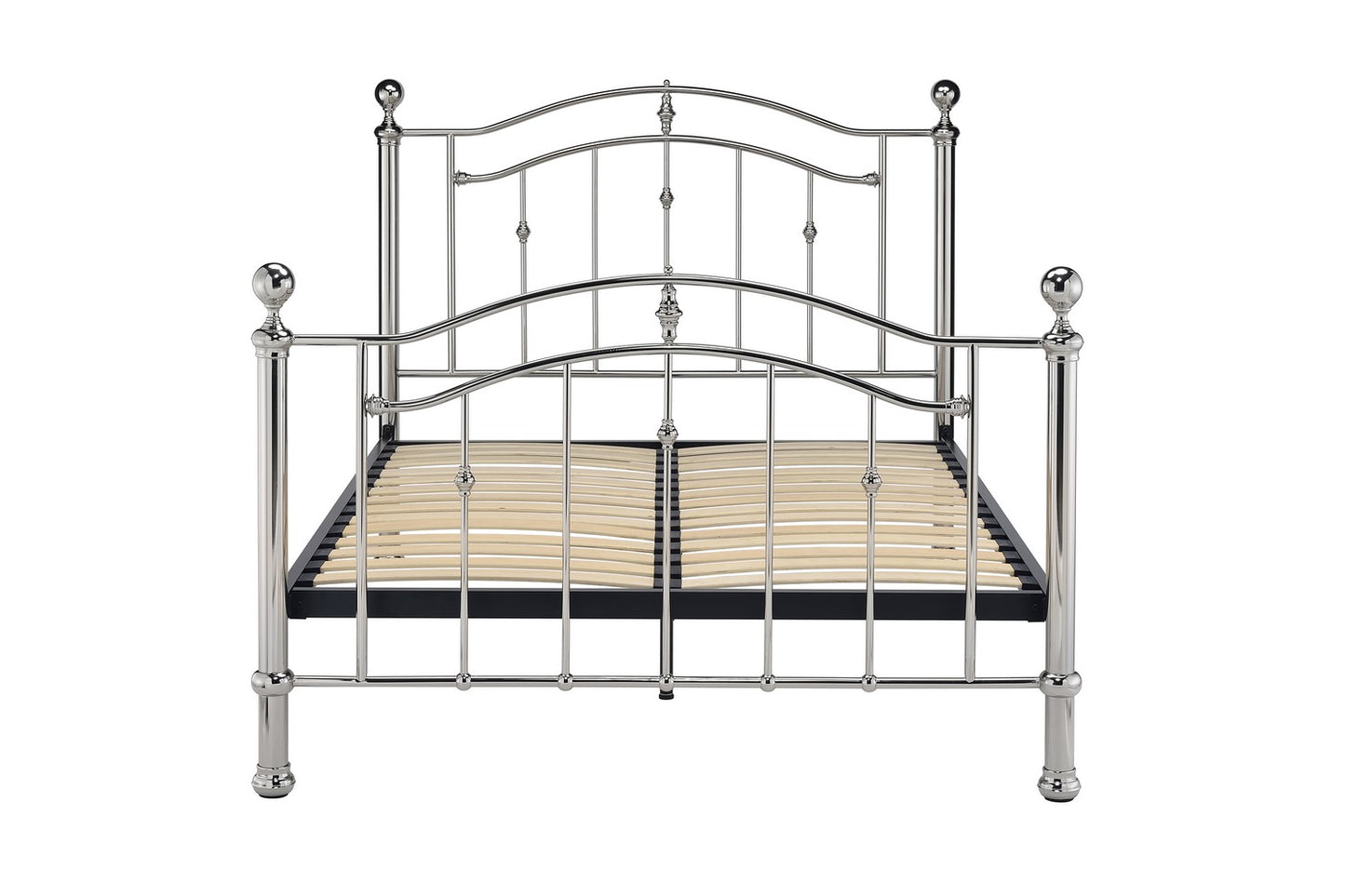 Callisto Bed Frame King Chrome