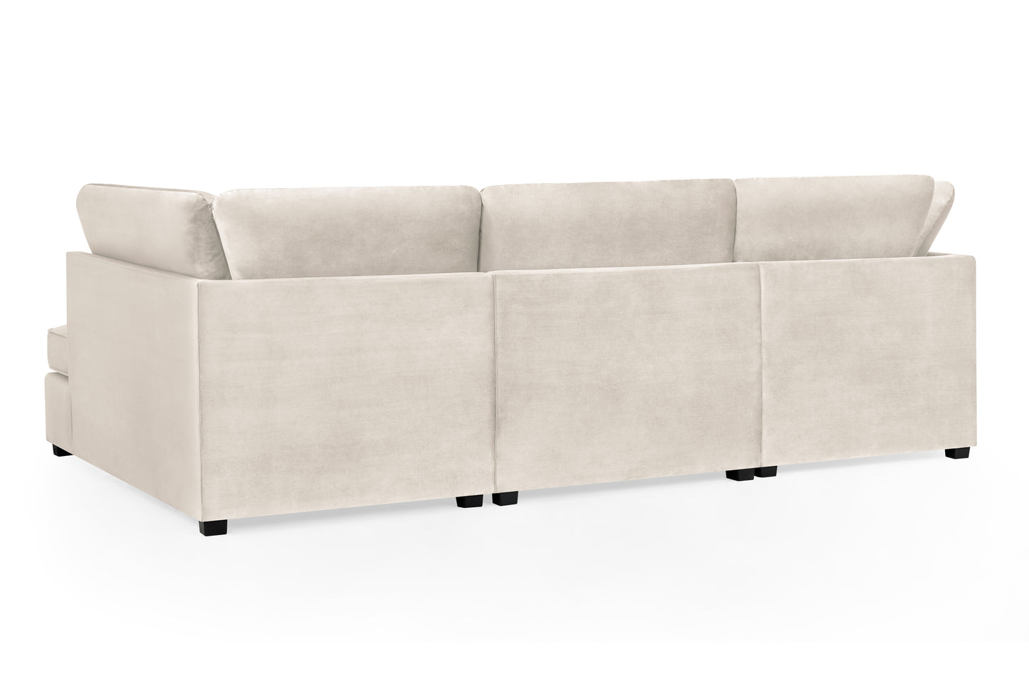 Carnaby Sofa Plush Beige U Shape Corner