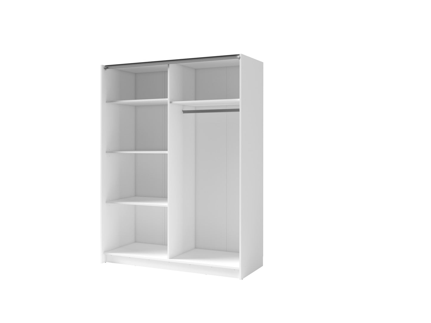 Dalia White Oak Wardrobe 150cm