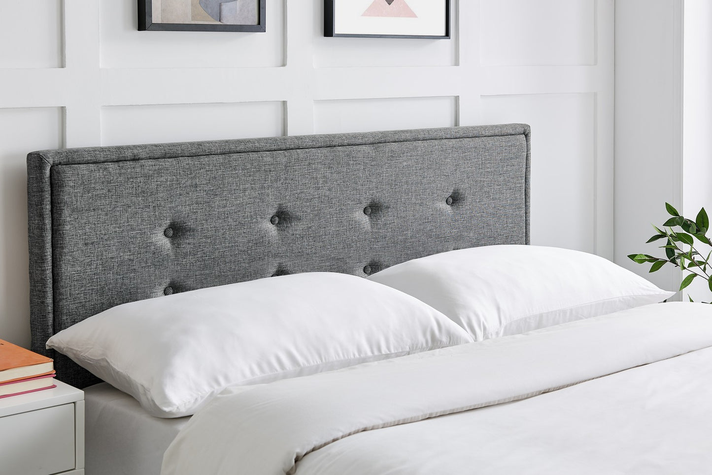 Florence Bed Frame Double Grey