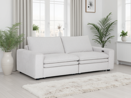 Florence Cloud Ivory Electric Sofa