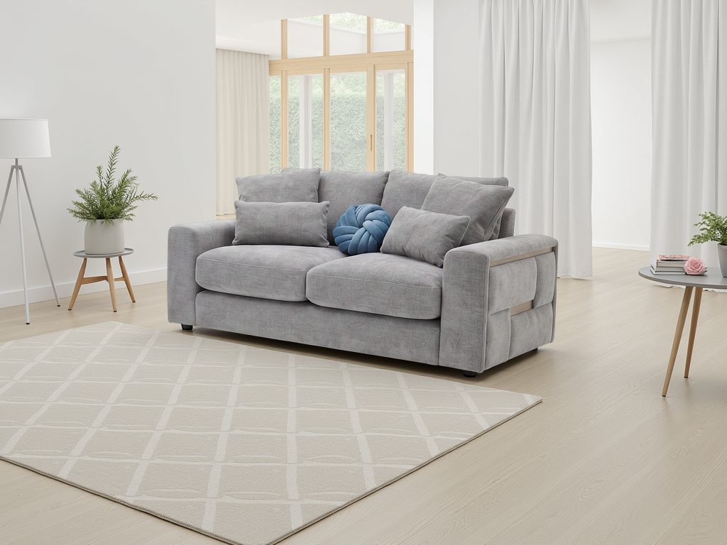 Jupiter Sofa Grey 2 Seater