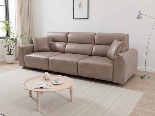 Conway Electric Sofa Coffee 3 Seater