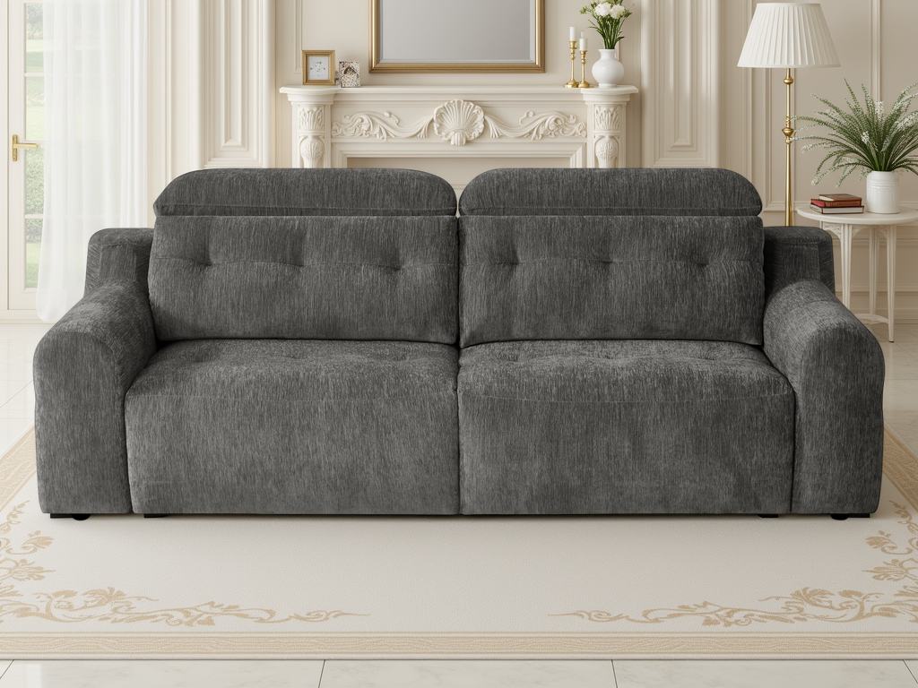 Harrison Electric Sofa Charcoal