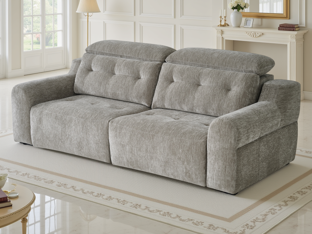 Harrison Electric Sofa Grey