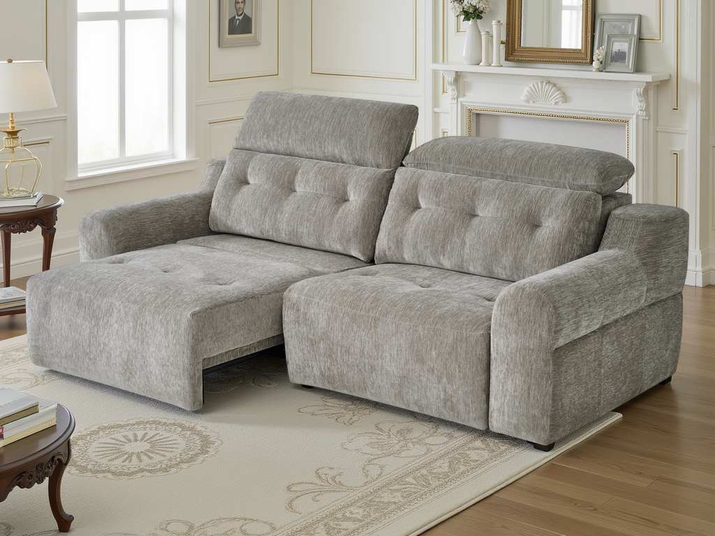 Harrison Electric Sofa Grey