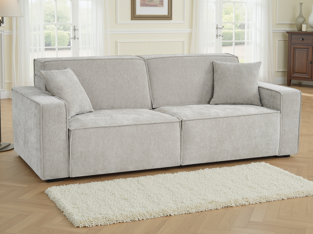 Houston Electric Sofabed Beige 3 Seater