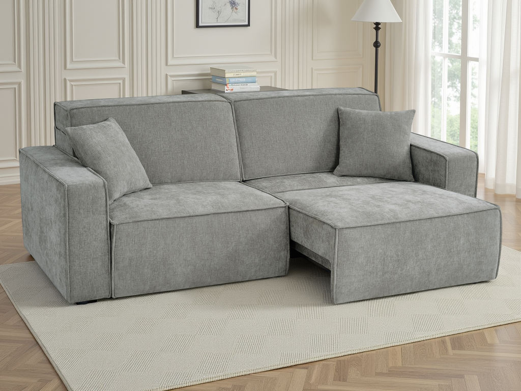 Houston Electric Sofabed Grey 3 Seater