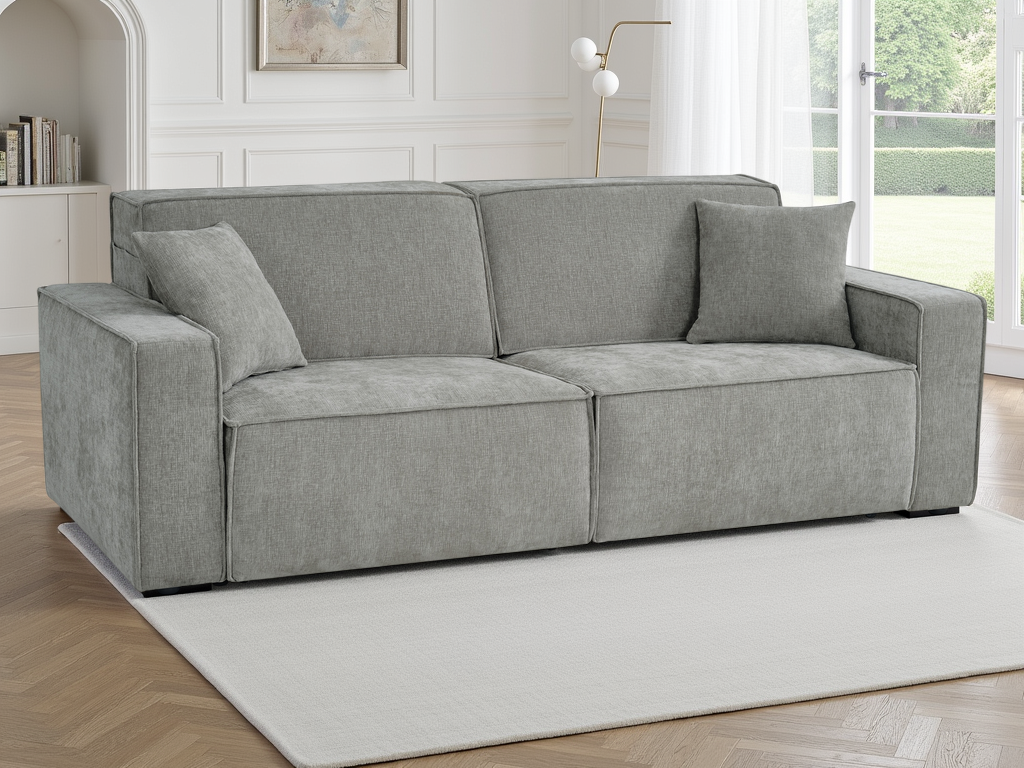 Houston Electric Sofabed Grey 3 Seater
