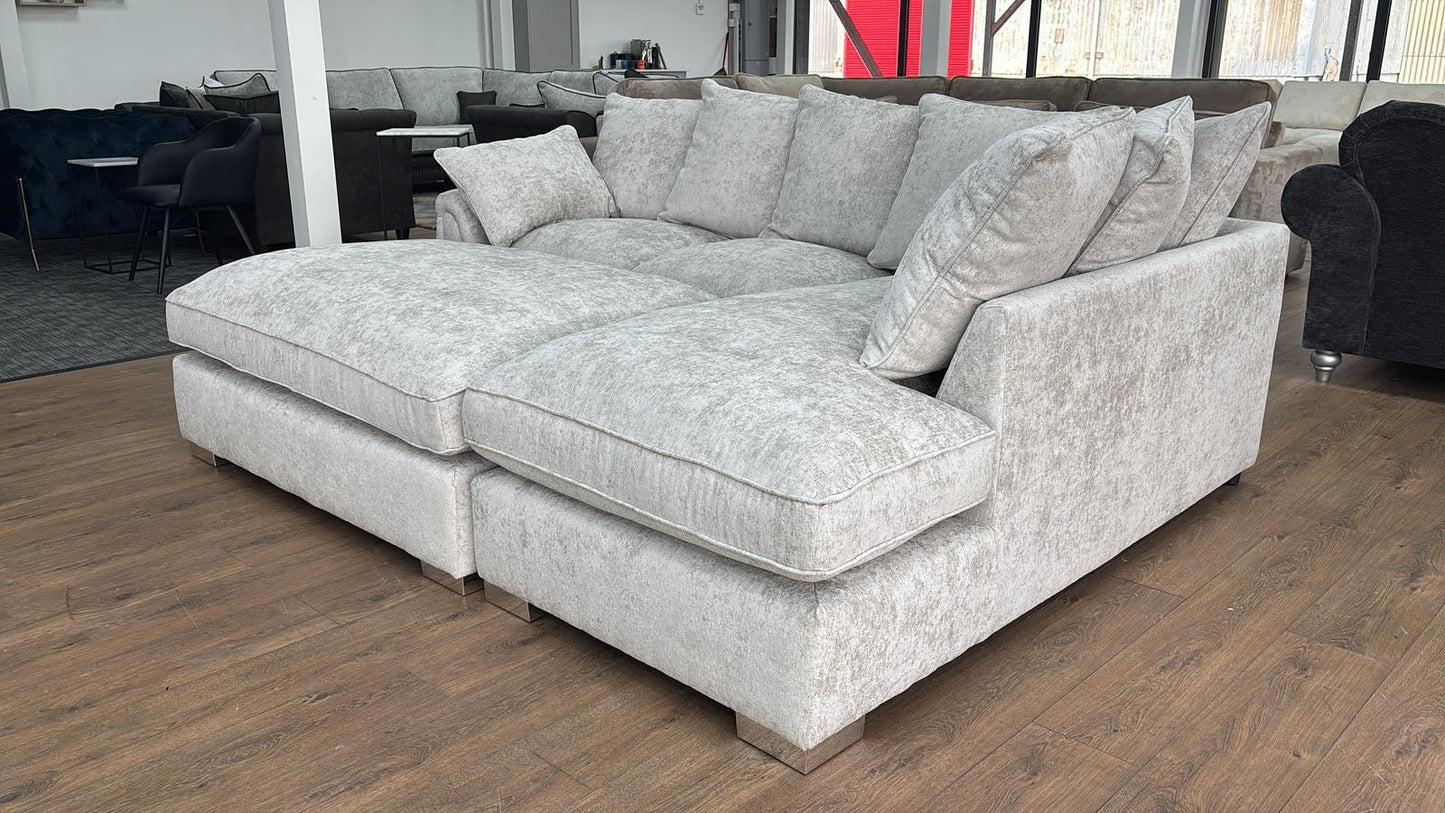 Chiswick Sofa Silver Right Hand