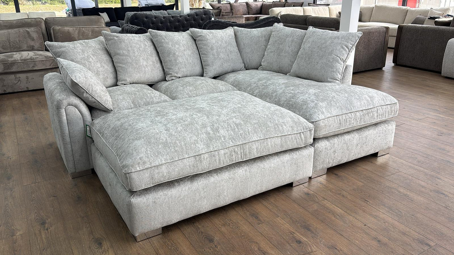 Chiswick Sofa Silver Right Hand