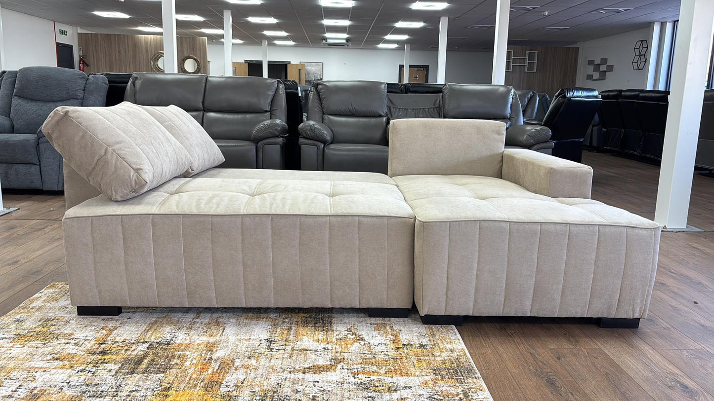 Hugo Sofabed Beige Left Hand Facing Corner