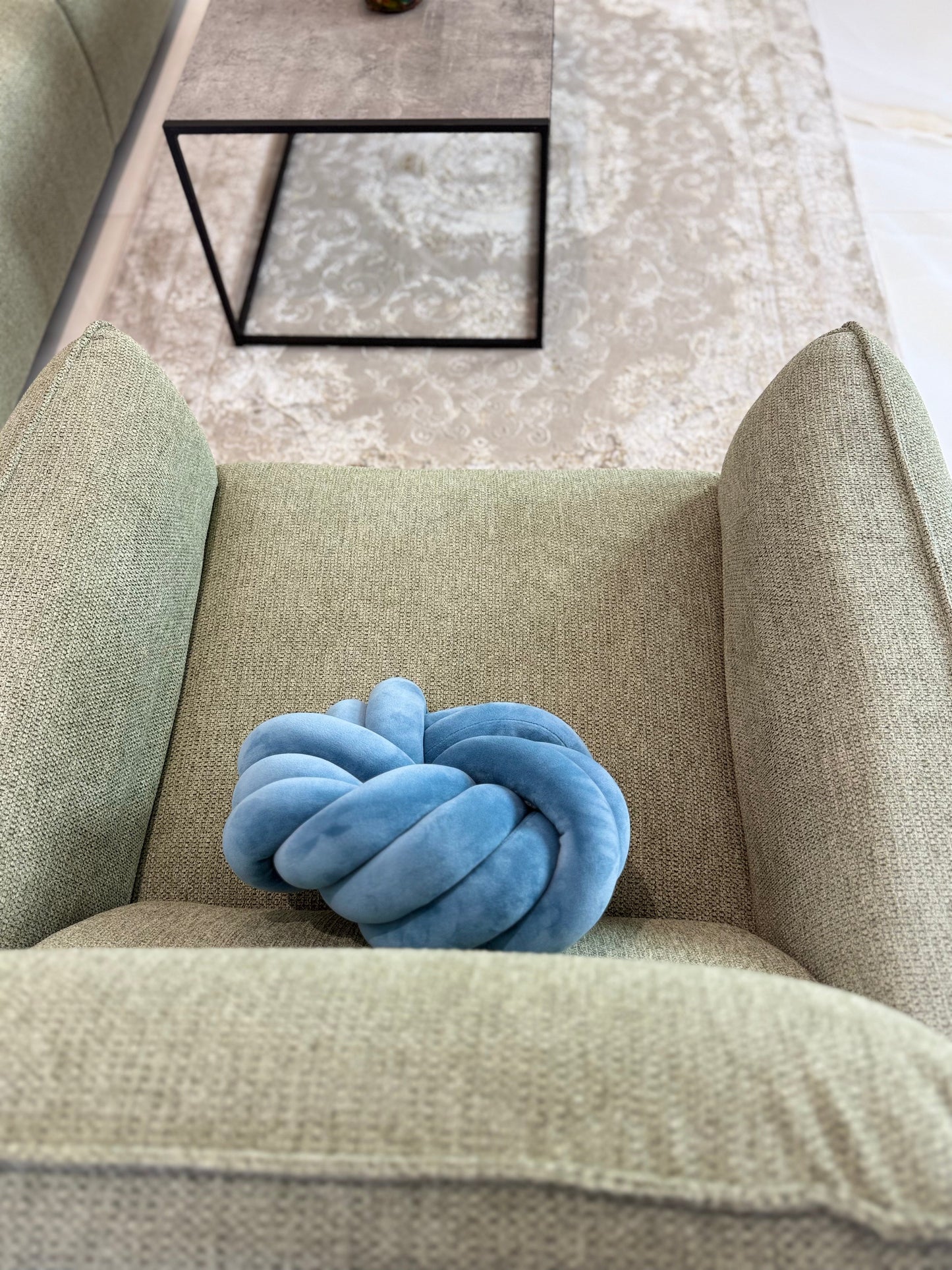 Ascot Sofa Green Armchair