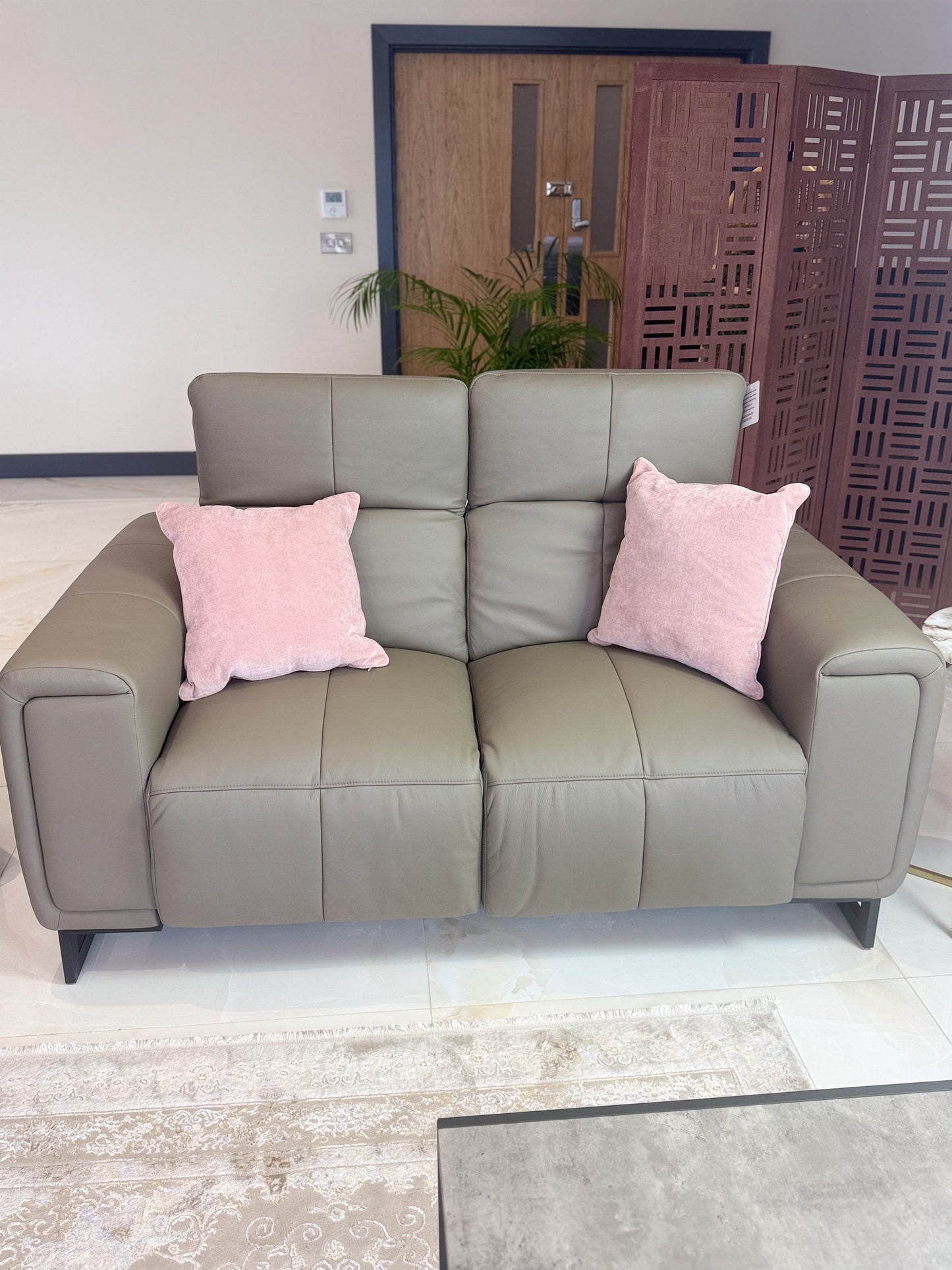 Richmond Electric Recliner Sofa Grey 3+2 Set