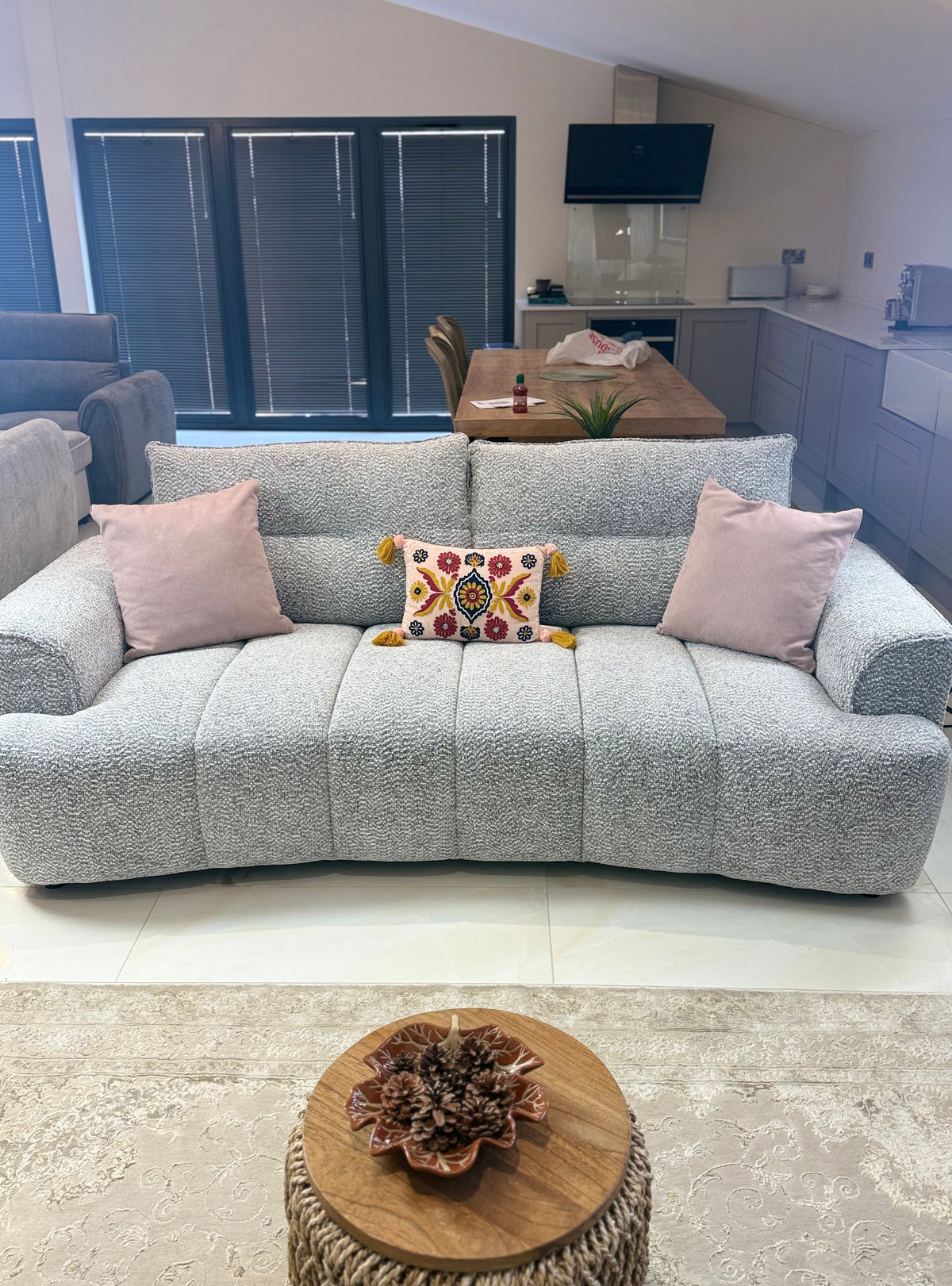 Cordova Sofa Grey 3+2 Set