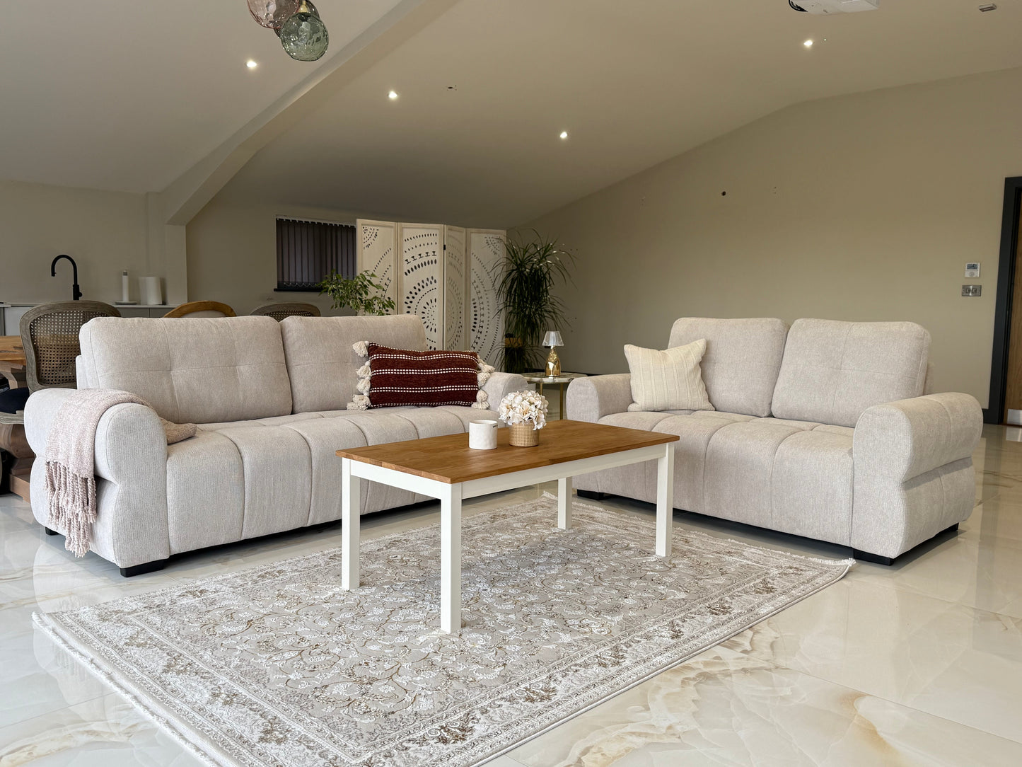San Marino Sofa Beige 3+2 Set
