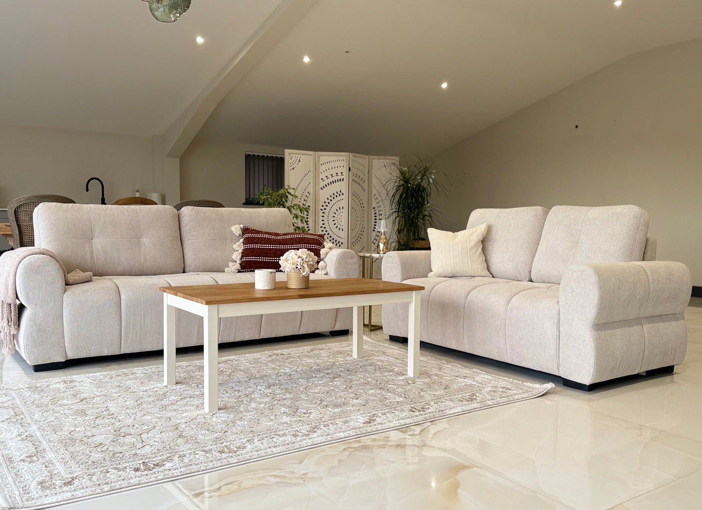 San Marino Sofa Beige 3+2 Set