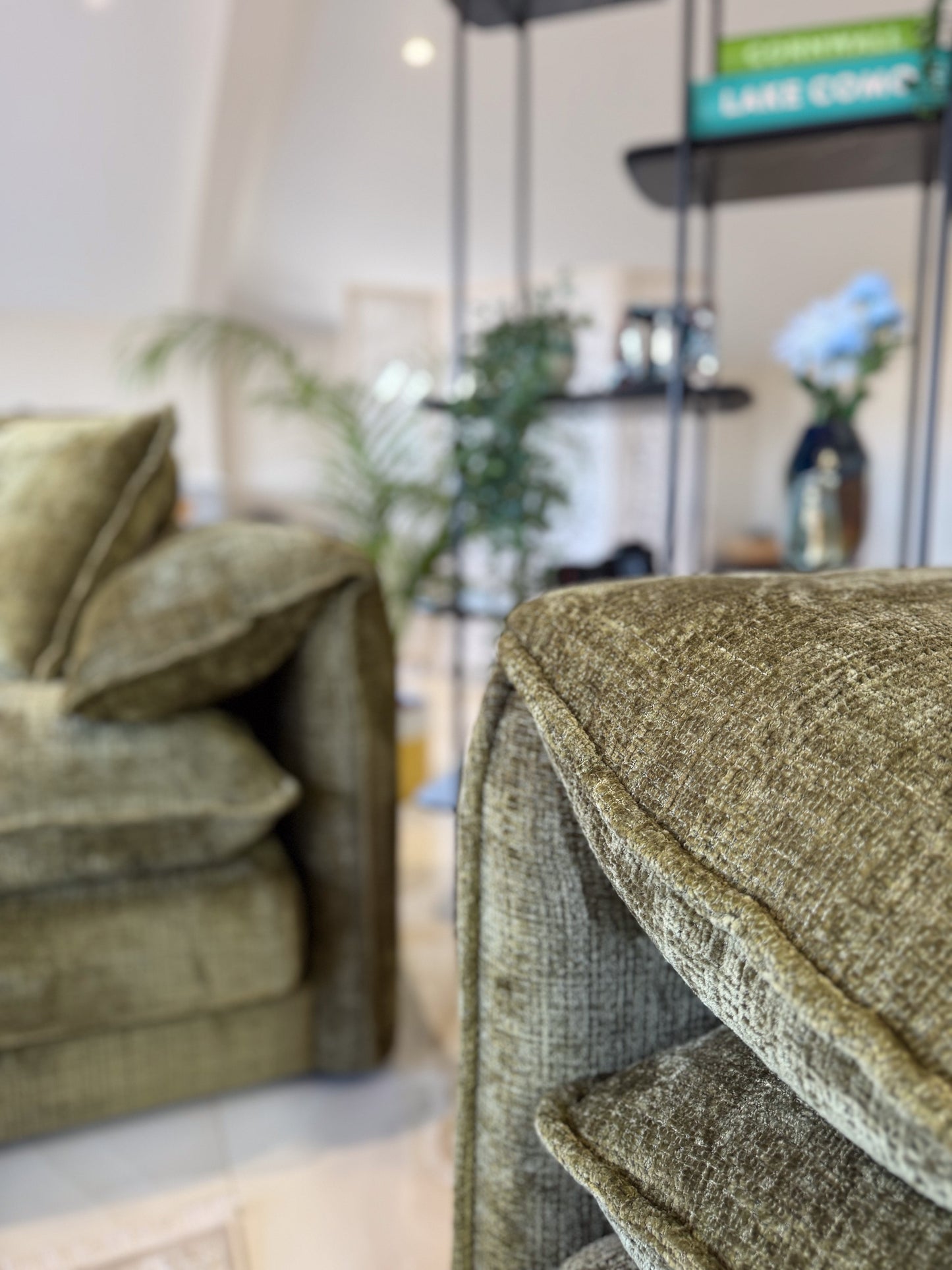 Solaya Sofa Green 3 Seater