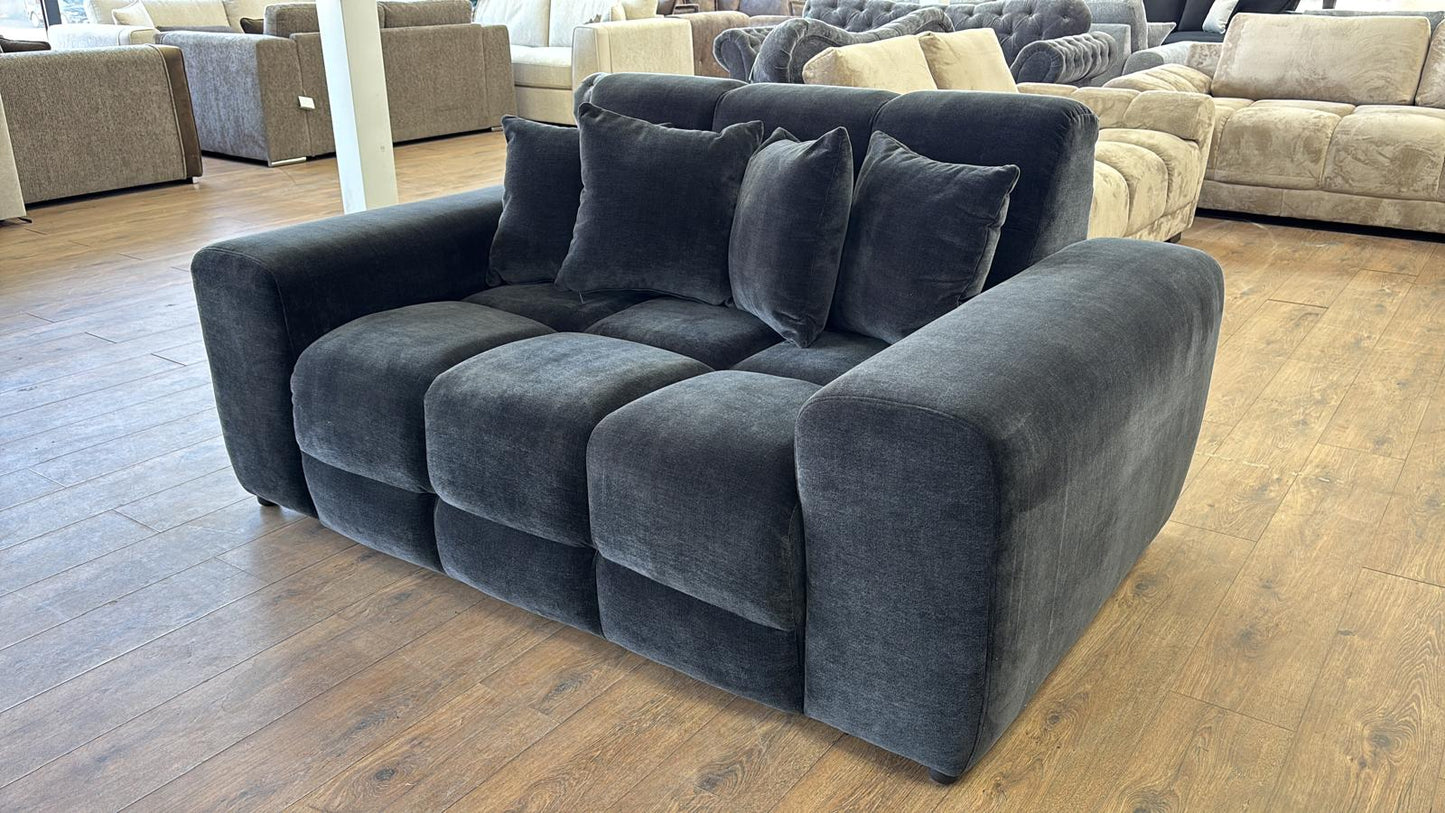 Jacob Sofa Black 2 Seater