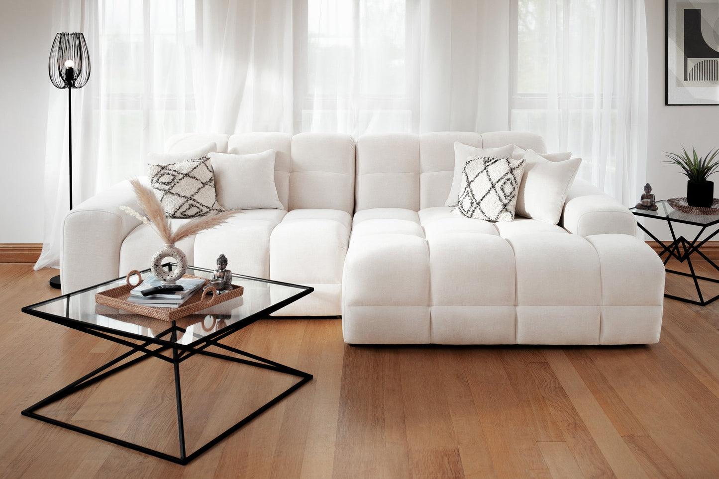Jacob Sofa Beige Right Hand Facing Corner