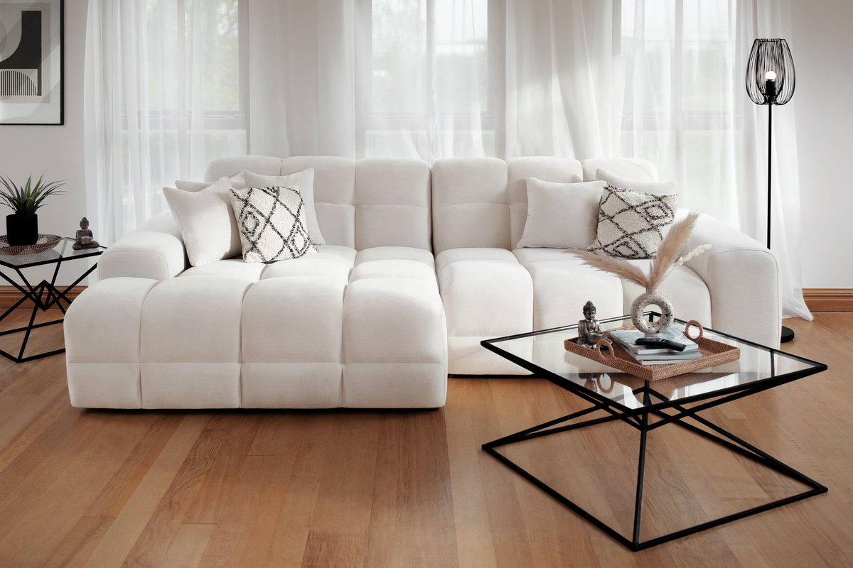 Jacob Sofa Beige Left Hand Facing Corner
