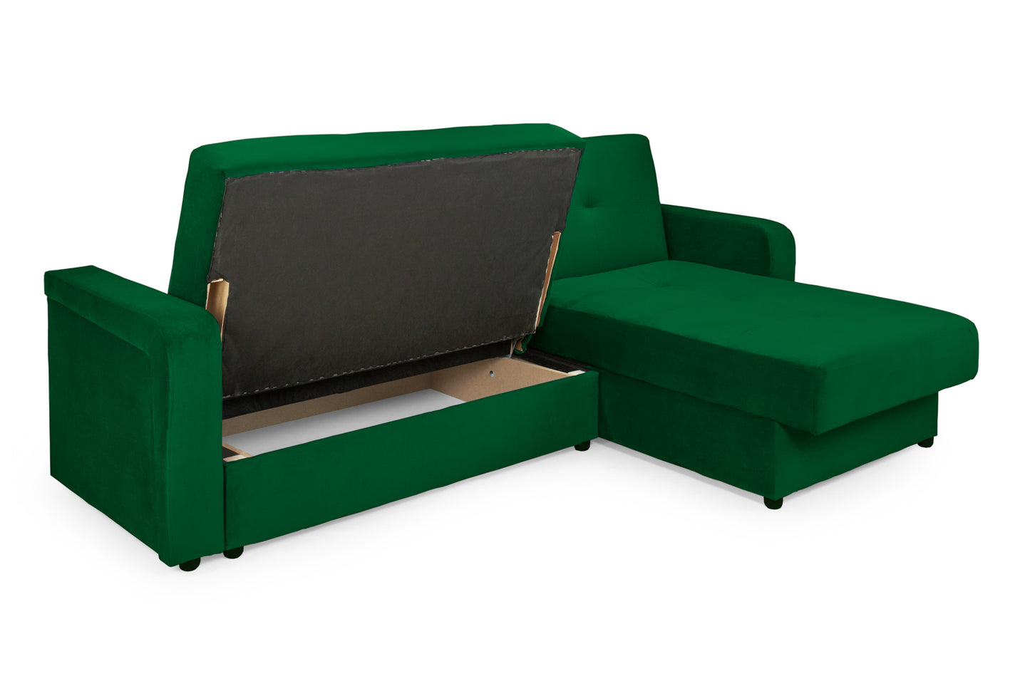 Kair Sofabed Plush Green Universal Corner