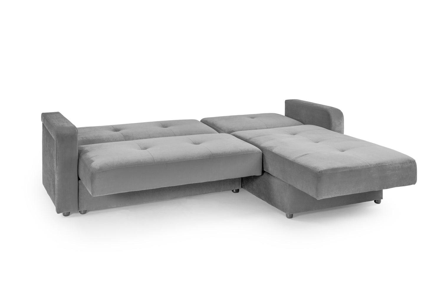 Kair Sofabed Plush Grey Universal Corner