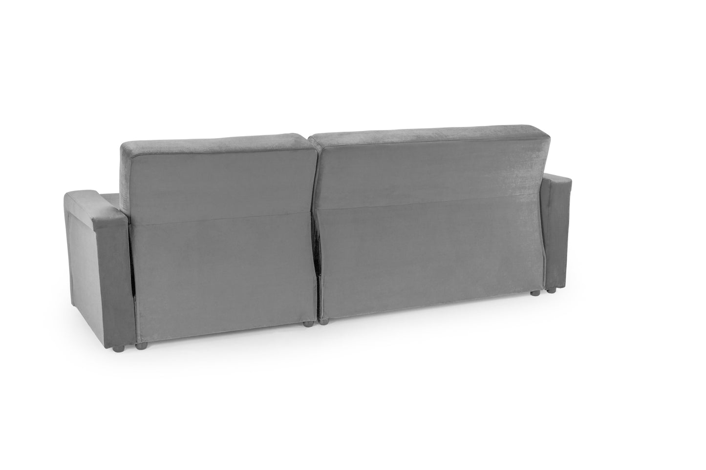 Kair Sofabed Plush Grey Universal Corner