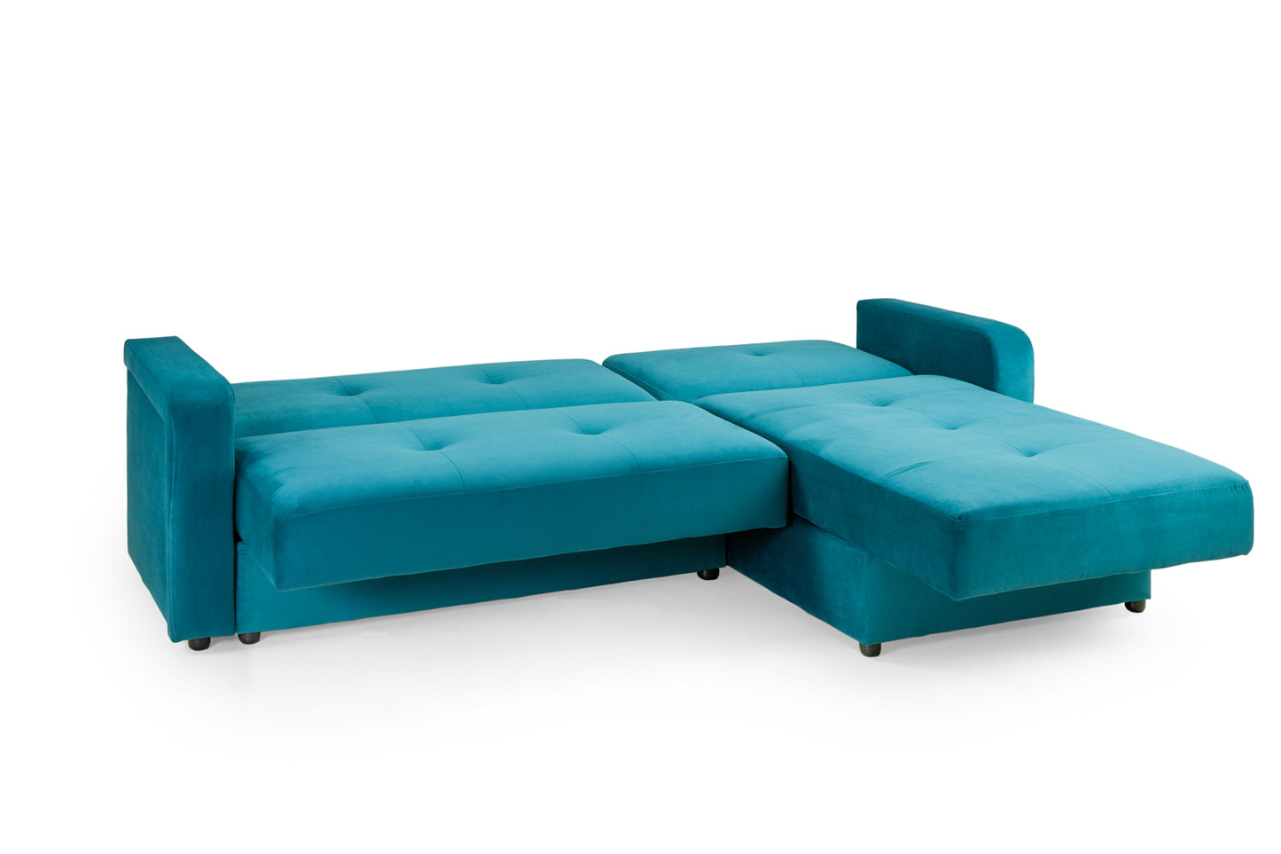 Kair Sofabed Plush Teal Universal Corner