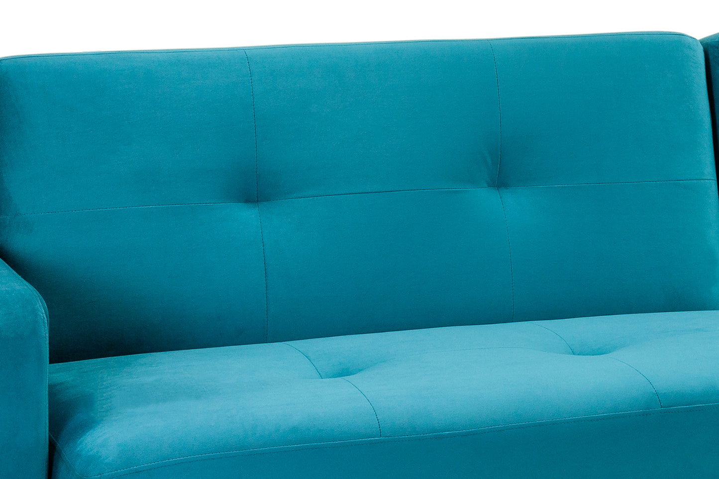 Kair Sofabed Plush Teal Universal Corner