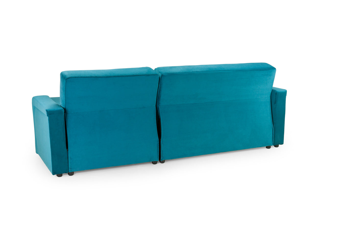 Kair Sofabed Plush Teal Universal Corner