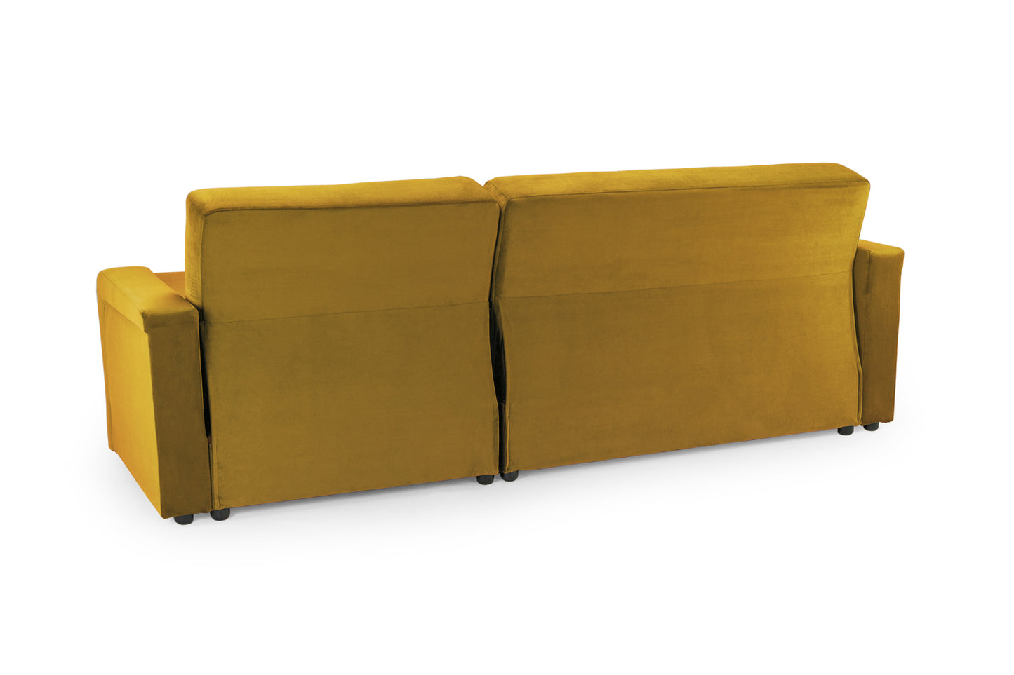 Kair Sofabed Plush yellow Universal Corner