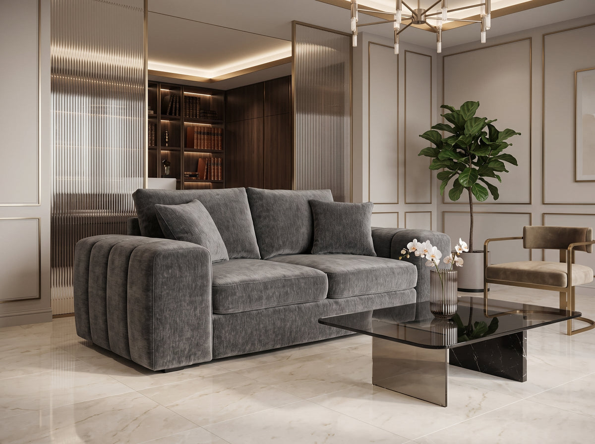 Laguna Sofa Grey 2 Seater