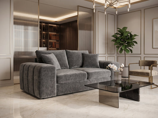 Laguna Sofa Grey 2 Seater