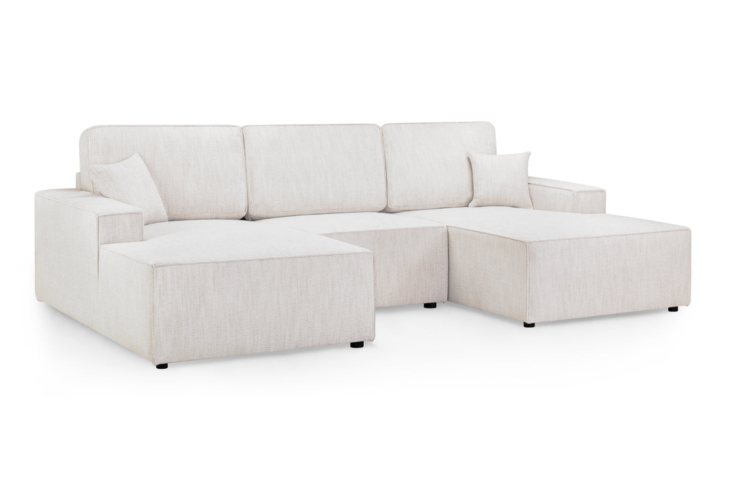 Leo Sofa Beige U Shape Corner