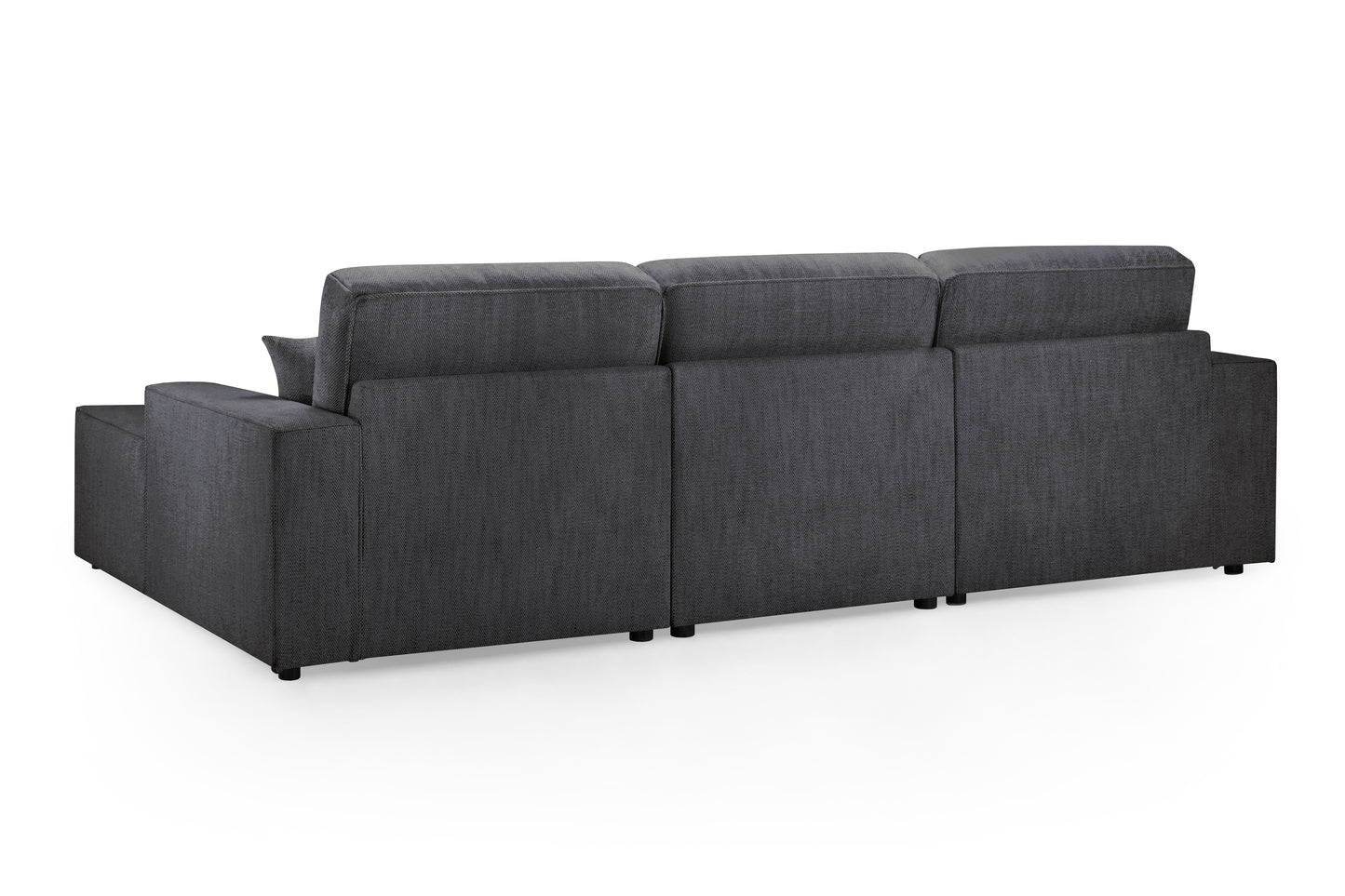 Leo Sofa Black U Shape Corner