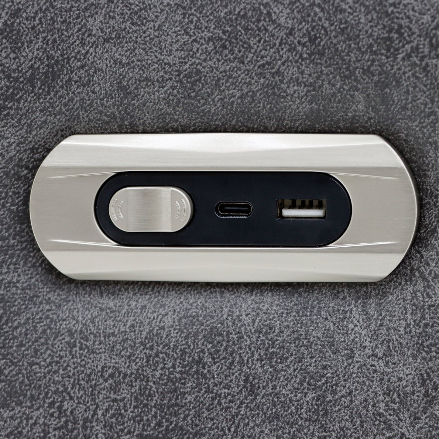 Leon Electric Recliner Sofa Grey 2 Seater