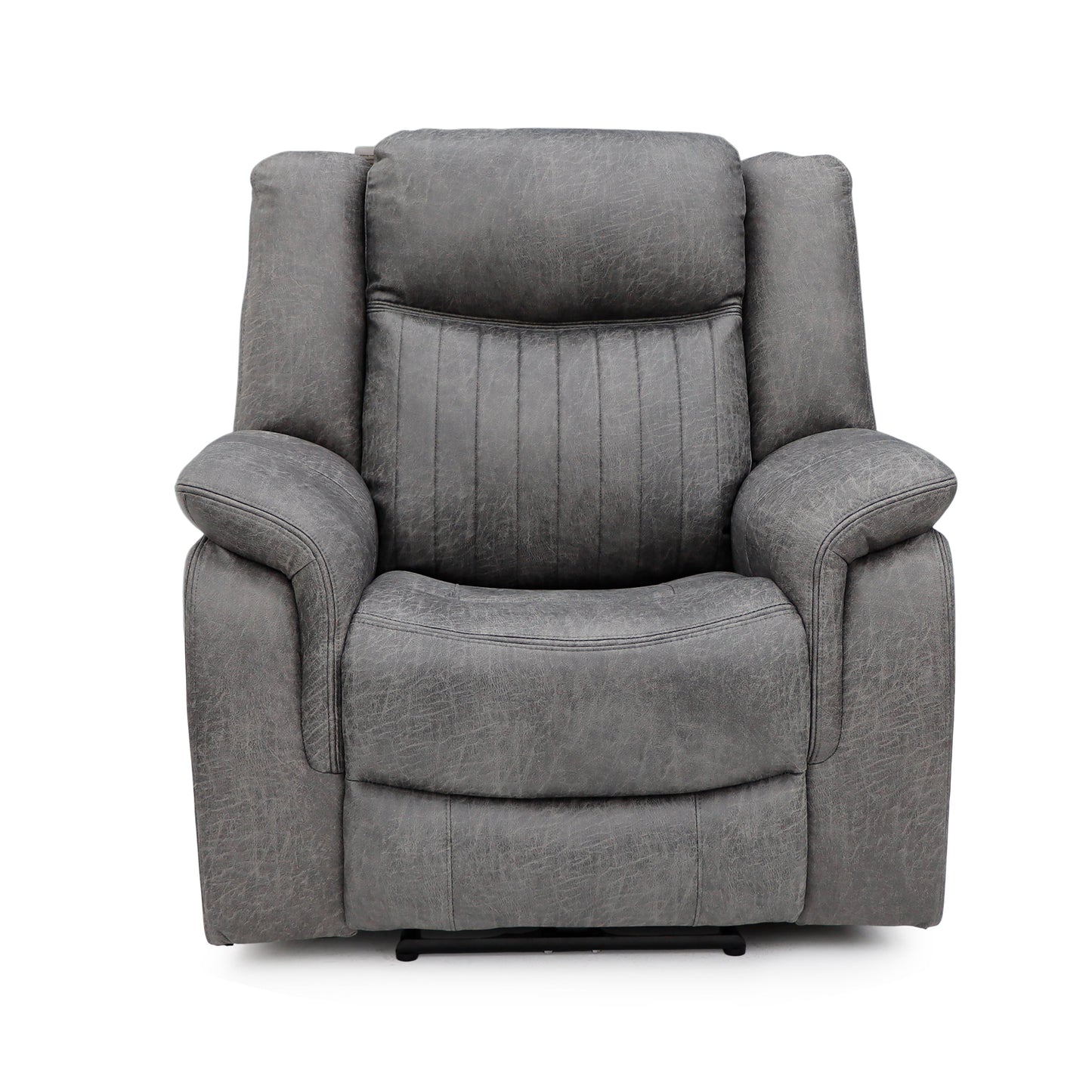 Leon Electric Recliner Sofa Grey Armchair