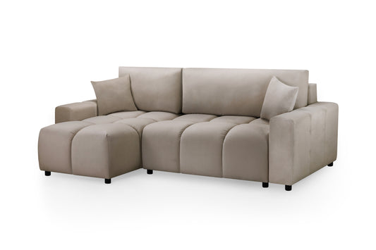 Luki Sofabed Mocha Universal Corner