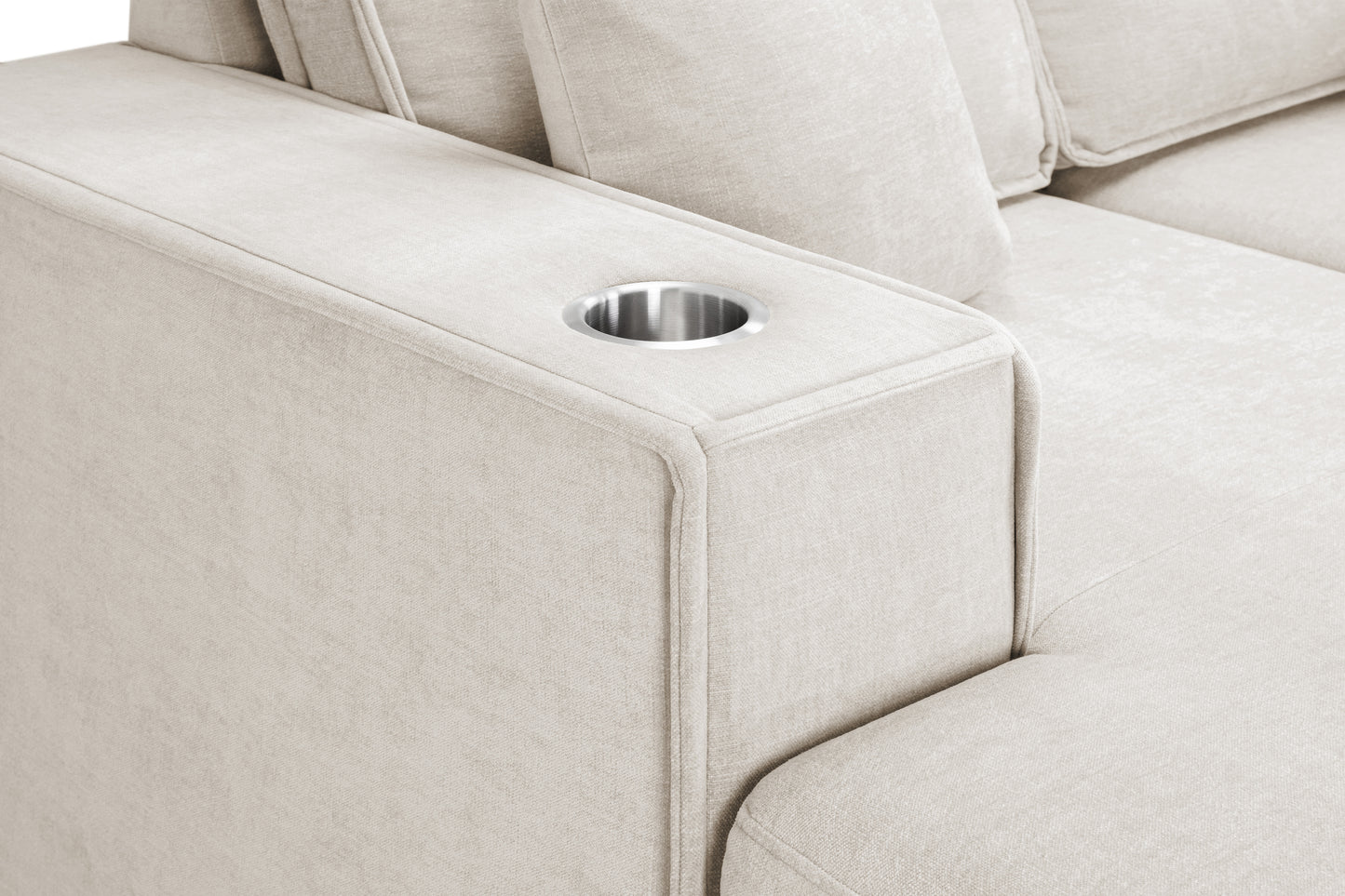 Milan Sofabed Beige Universal Corner