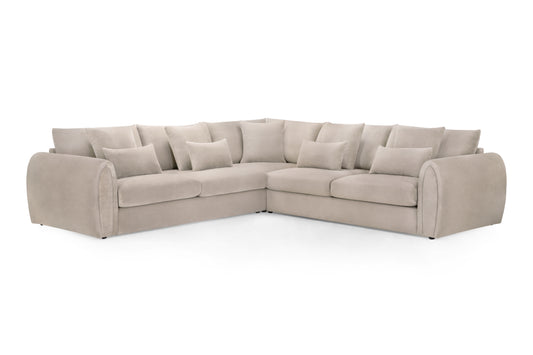 Mirabel Sofa Mocha Large Corner