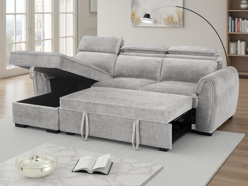 Montrose Sofabed Grey Universal Corner