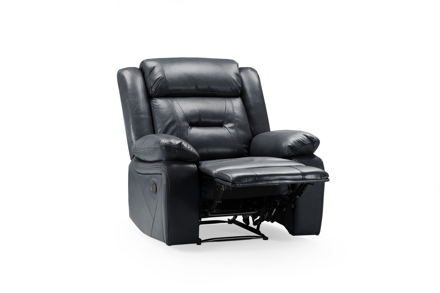 Novie Recliner Sofa Black Armchair