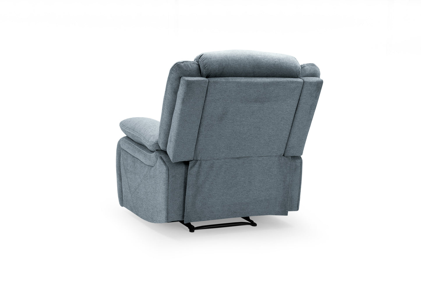 Novie Recliner Sofa Grey Fabric Armchair
