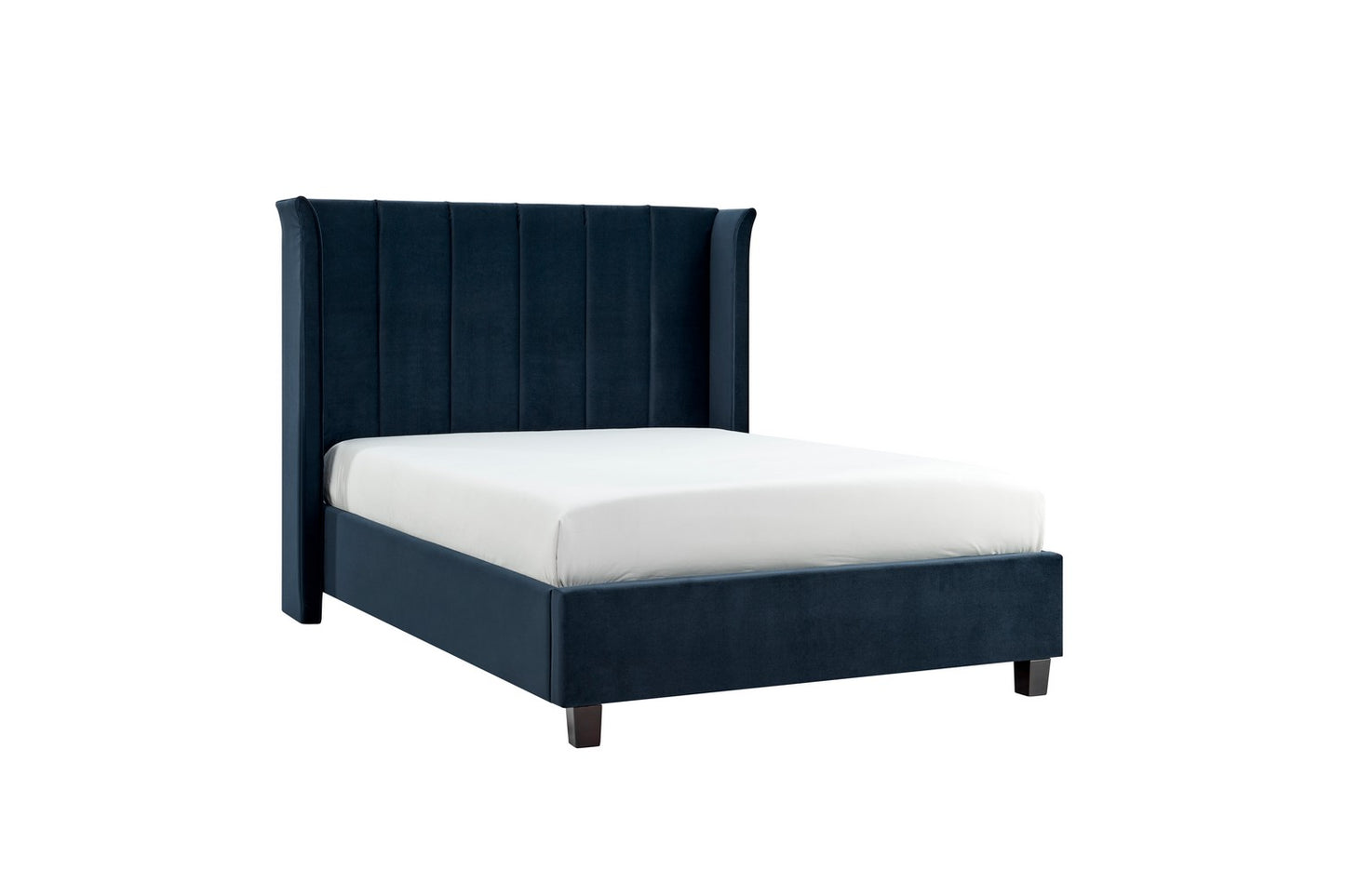 Polaris Bed Frame Double Blue