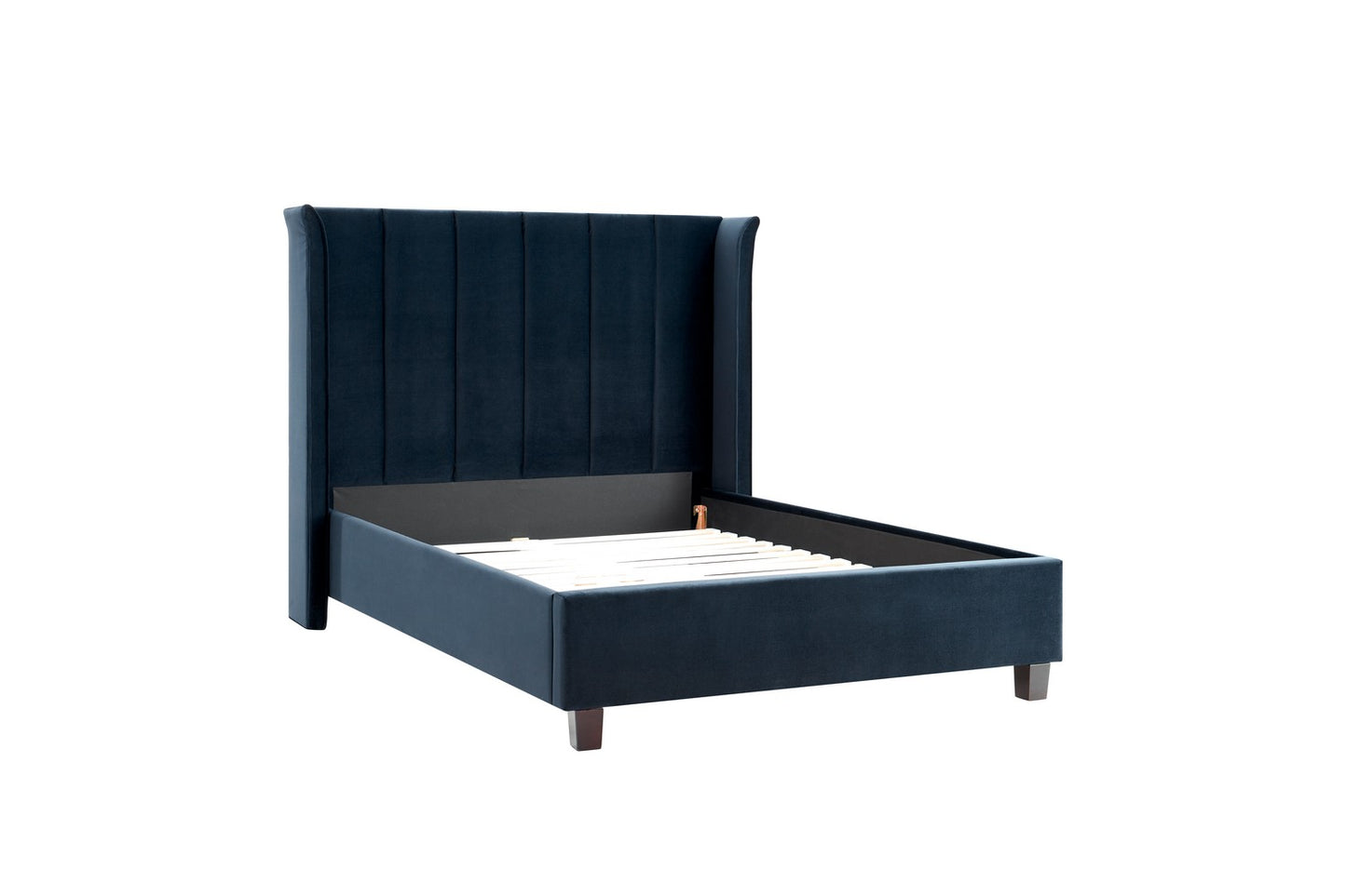 Polaris Bed Frame Double Blue