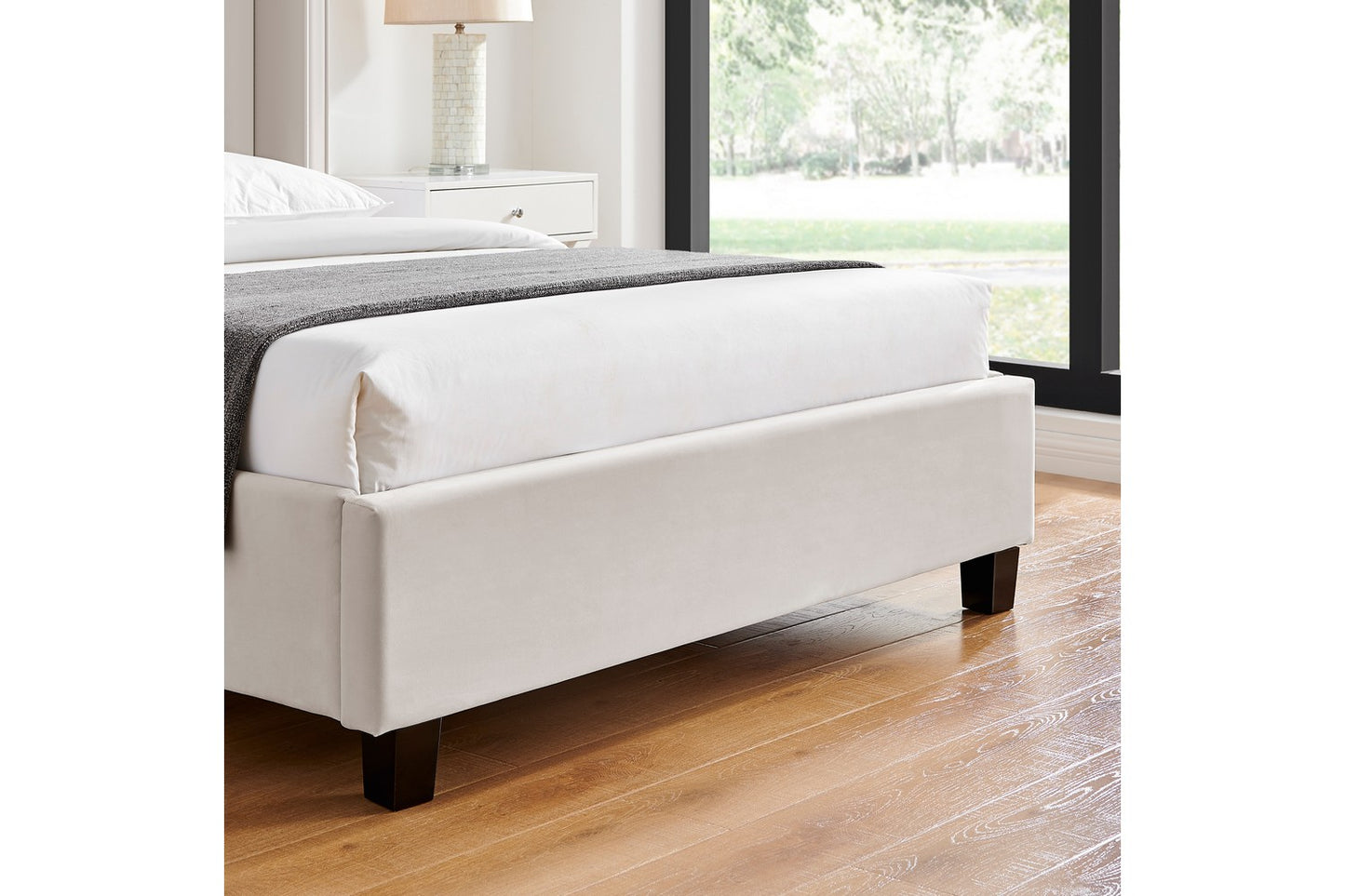 Polaris Bed Frame Double Natural