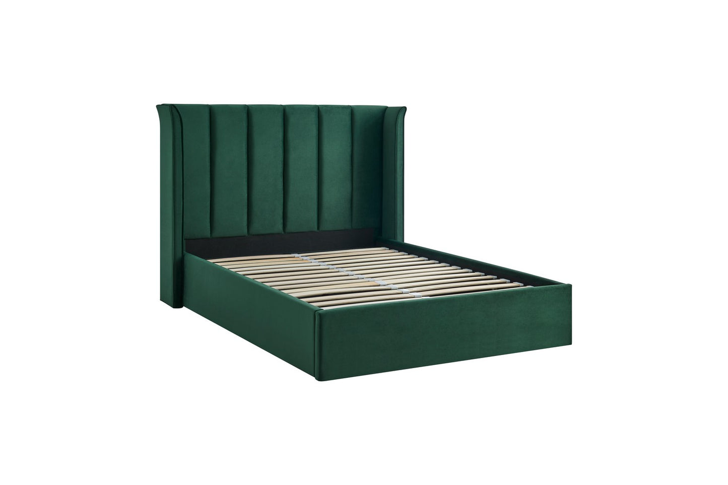 Polaris Bed Frame Double Emerald Ottoman Storage