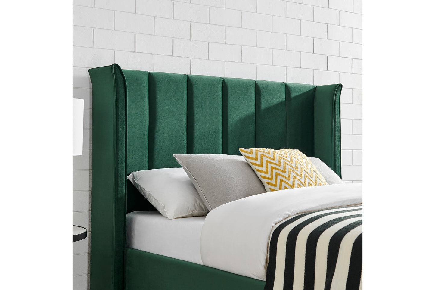 Polaris Bed Frame King Emerald Storage