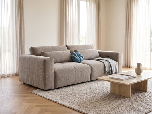 Prescott Electric Sofabed Beige
